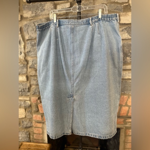 Vintage Elizabeth by Liz C denim skirt - Picture 3 of 4